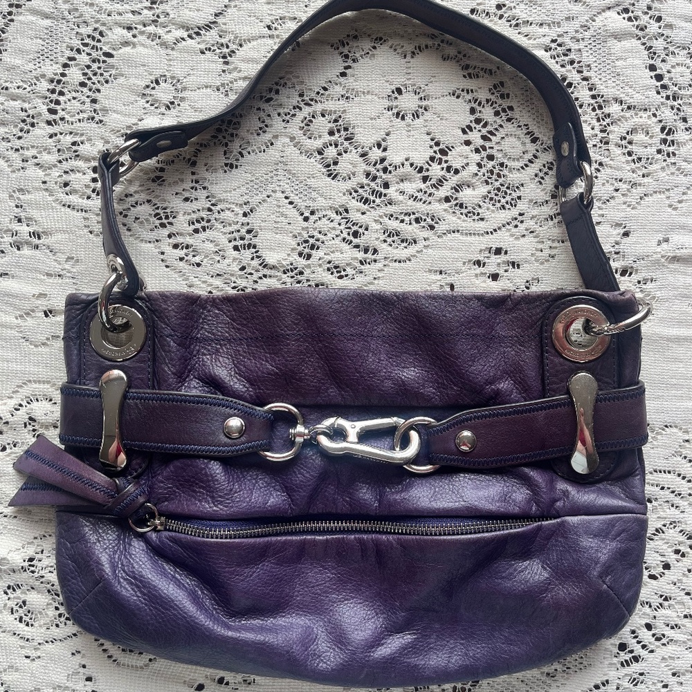 B Makowsky Genuine Leather Handbag
